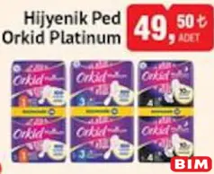 ORKİD PLATİNUM HİJYENİK PED